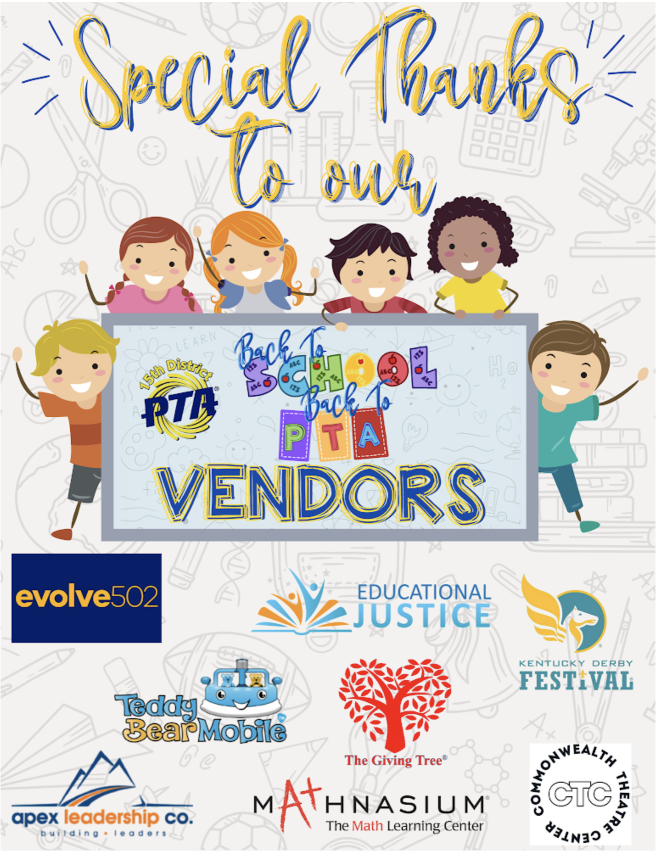 Thank You to Our Vendors!
