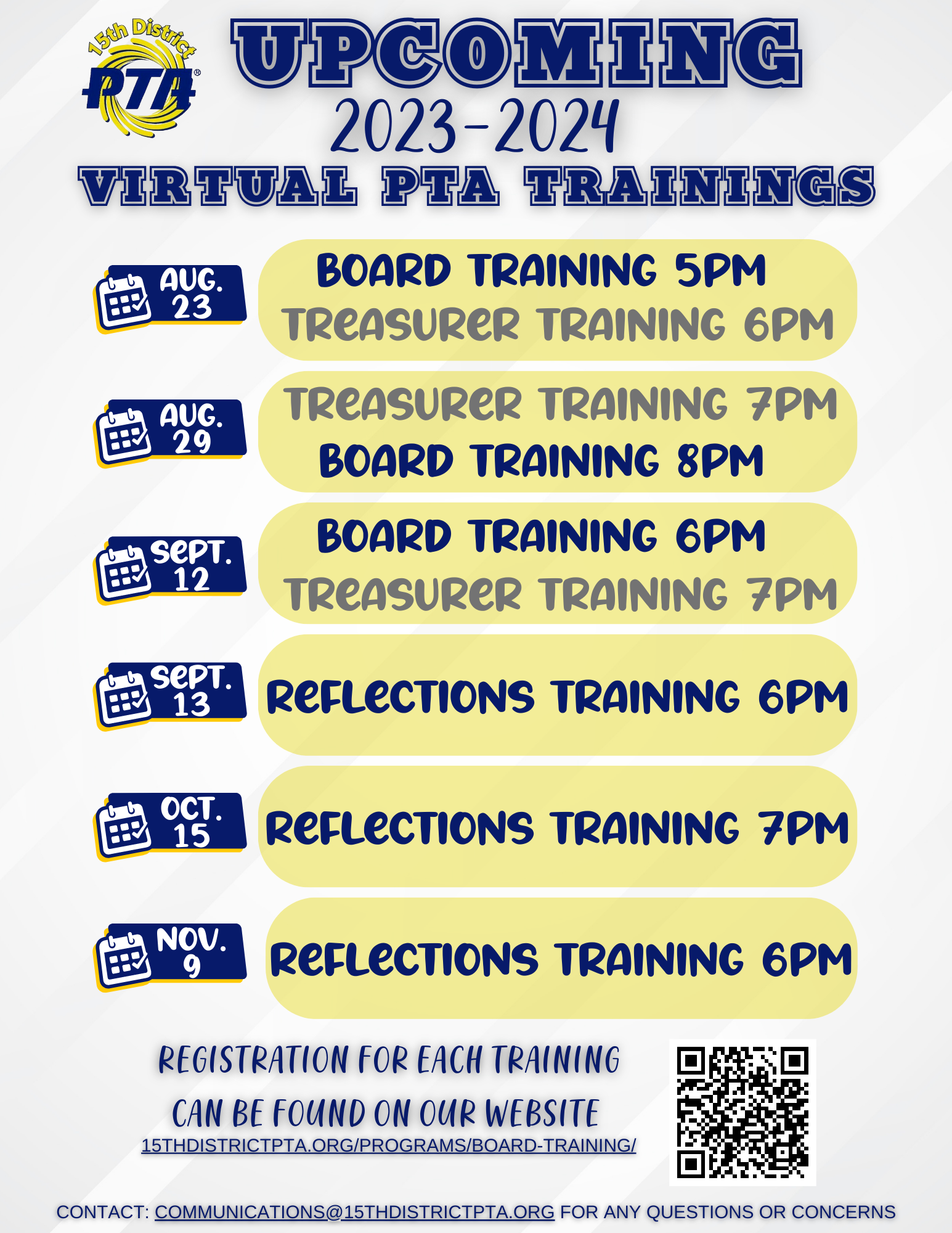 Virtual Training Opportunities