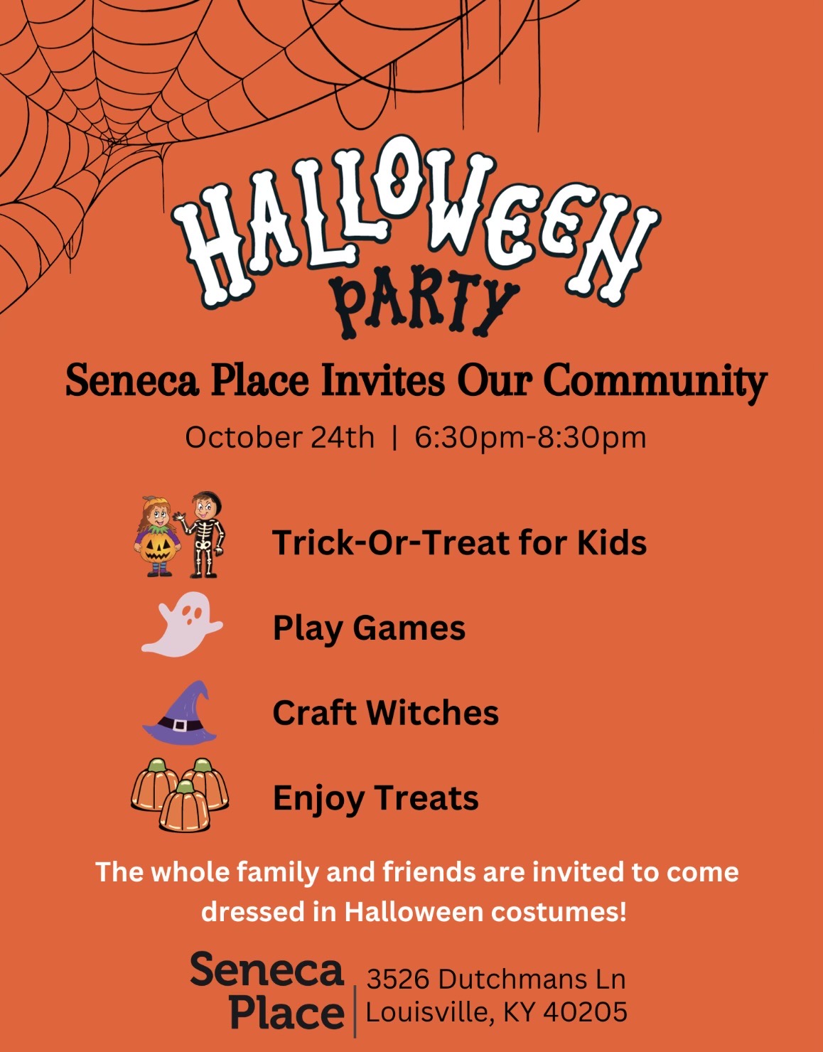 Seneca Place Halloween Party!