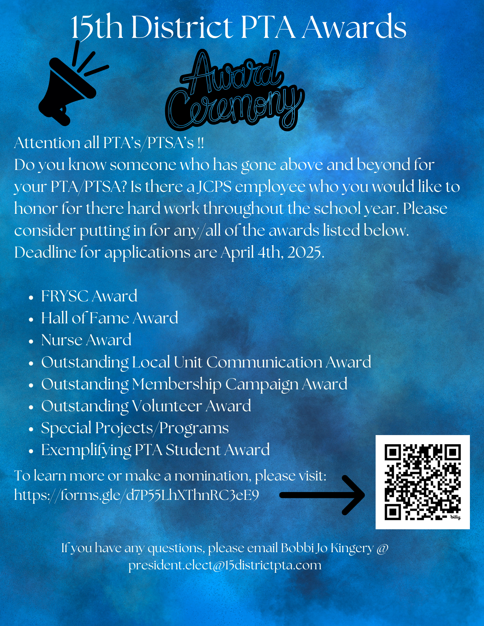 Nominate Exceptional PTAs and Volunteers for District Awards